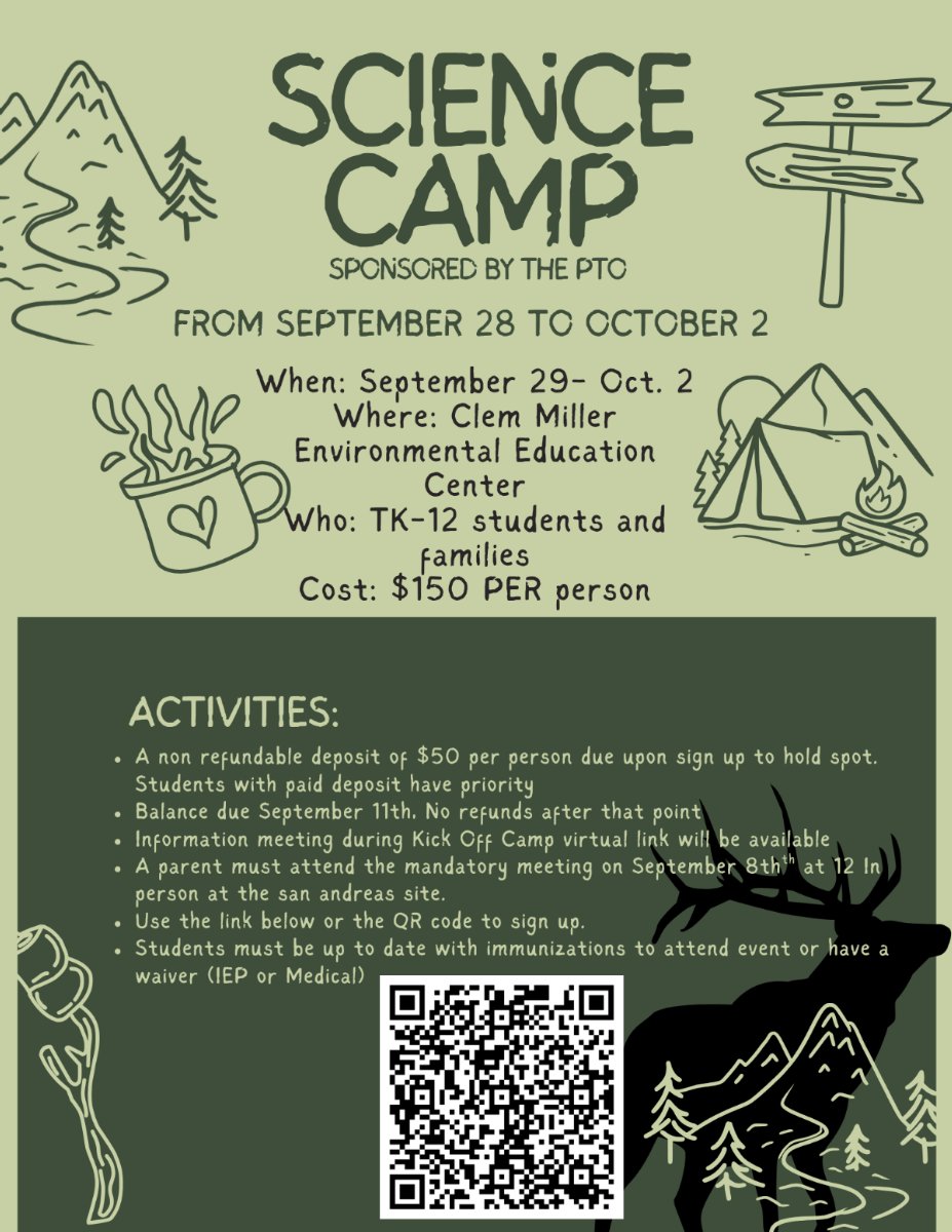 Point Reyes Science Camp Flyer